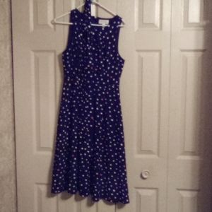 Pok a dot dress.